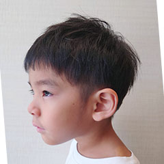男の子カット